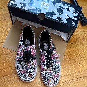 Vans Disney Cheshire Cat Patterned Sneakers